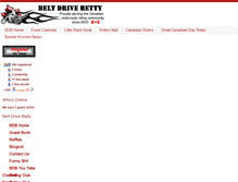 Tablet Screenshot of beltdrivebetty.cb.bikerkiss.com